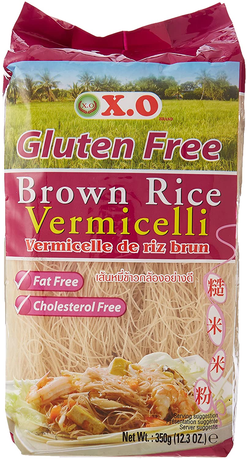 GLUTEN FREE BROWN RICE VERMICELLI 350G X.O. emarket.fi