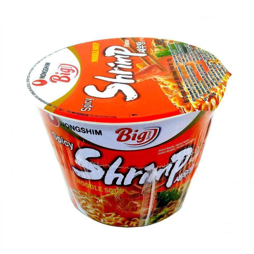 Instant Noodle Big Bowl Shrimp 115g NONGSHIM emarket.fi